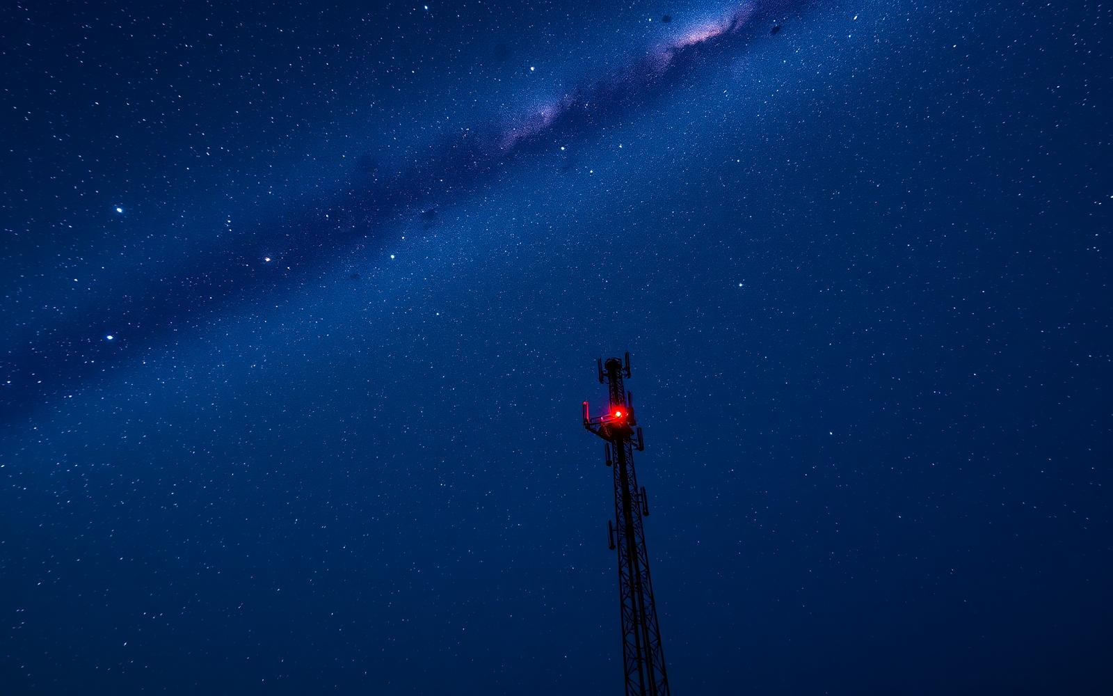 A licensed wireless backbone.